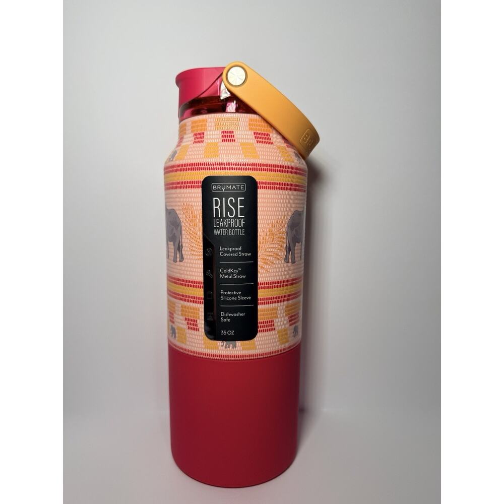 Brumate Safari Park Elephant Collection SAVANNA SUNRISE 35oz Rise Tumbler BNWT
